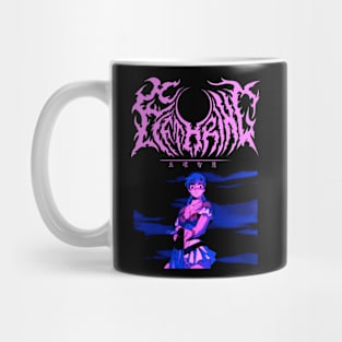 Fifth Ring (Anime Girl with Gun) Mug